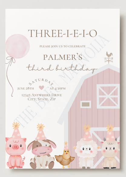 Custom Party Invitations