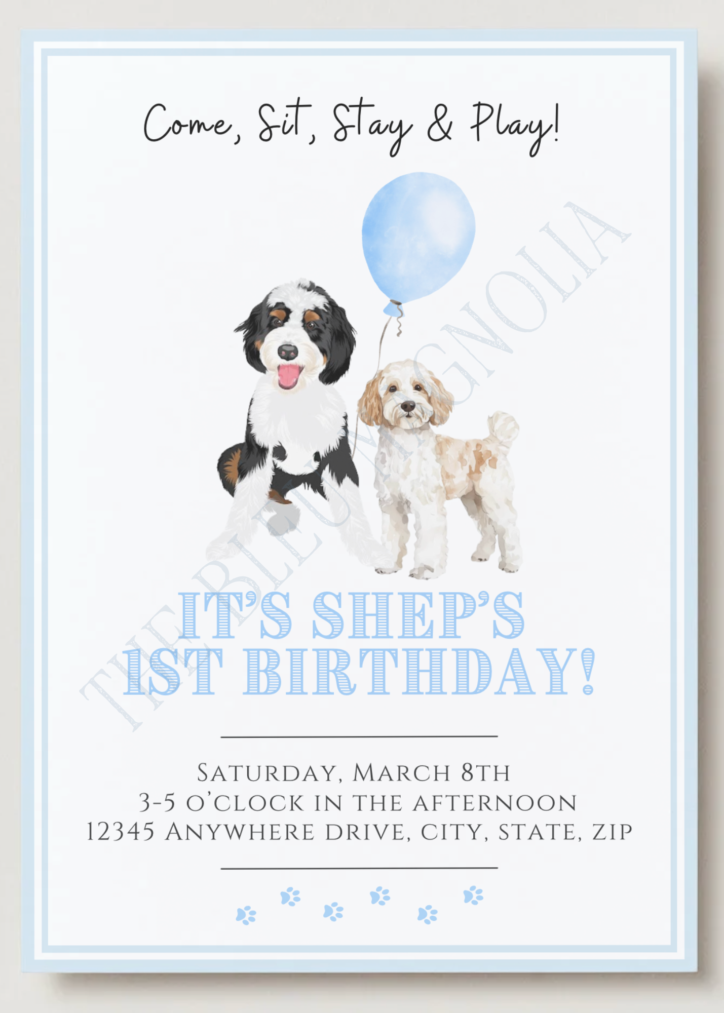 Custom Party Invitations