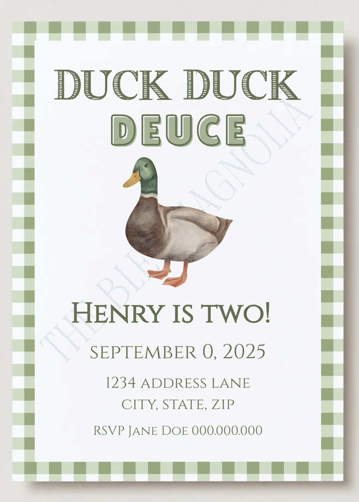 Custom Party Invitations