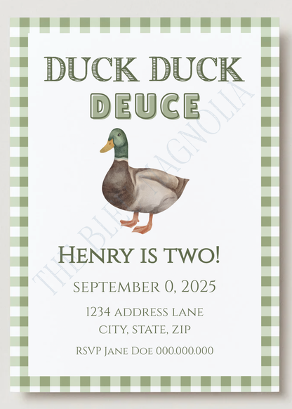 Custom Party Invitations