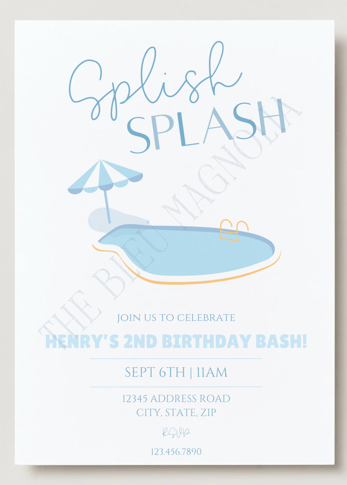 Custom Party Invitations