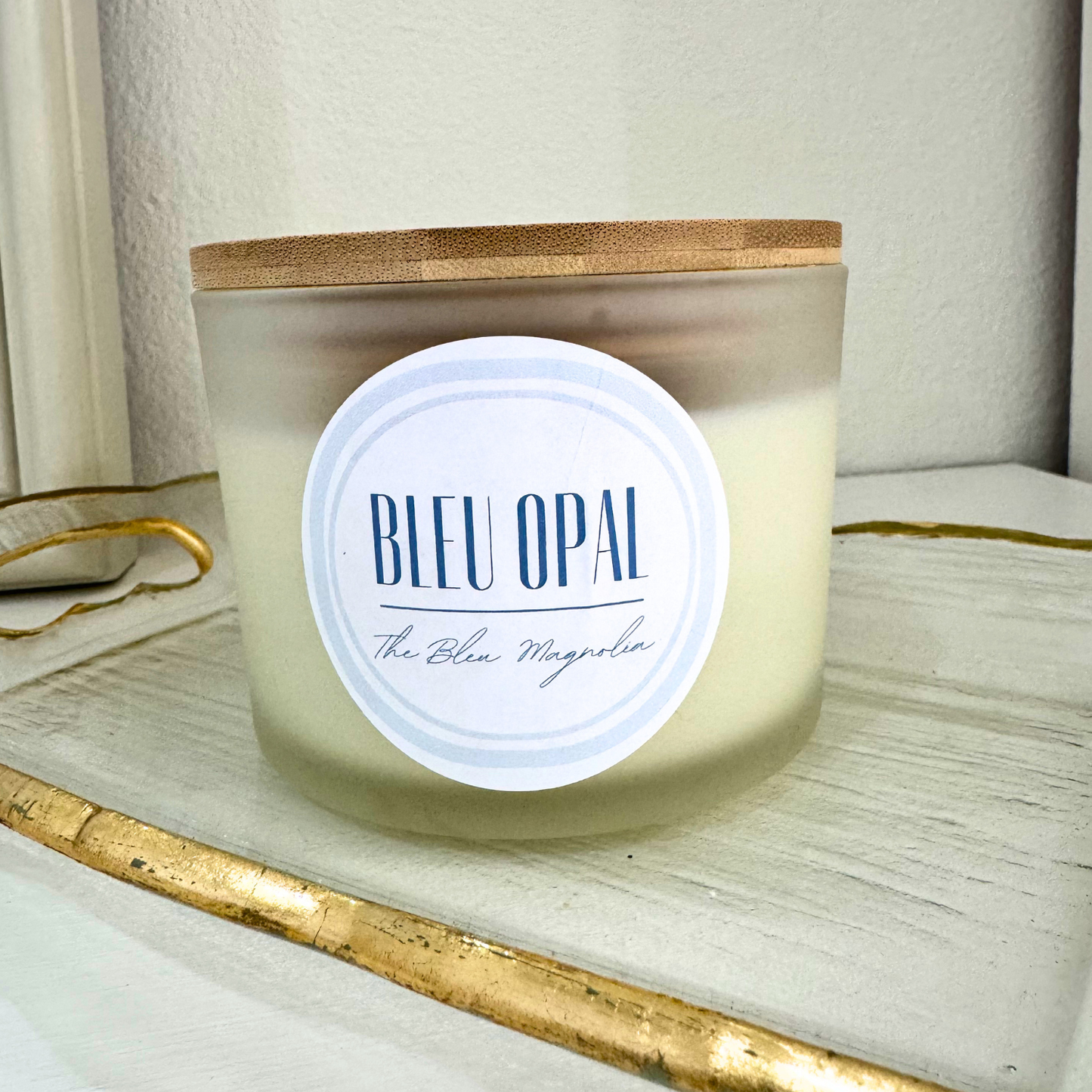 Bleu Opal Candle