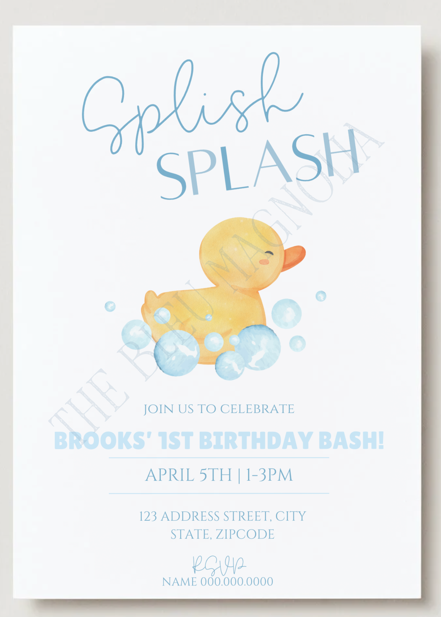 Custom Party Invitations