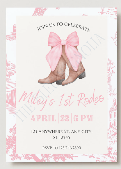 Custom Party Invitations