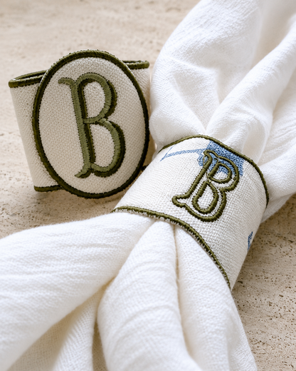 Embroidered Napkin Ring