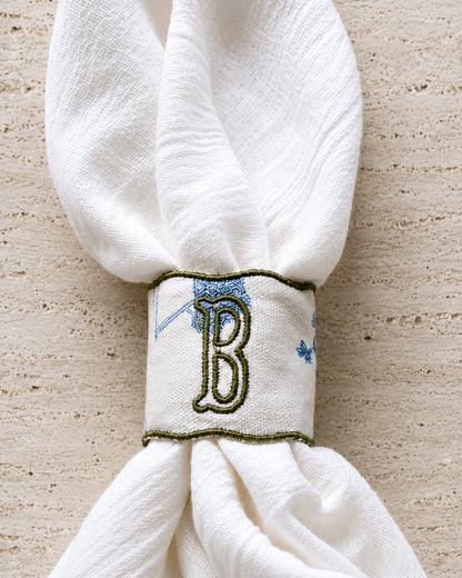 Embroidered Napkin Ring