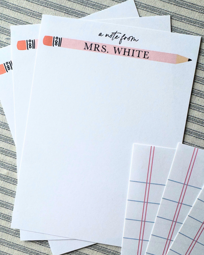 Teacher Appreciation Notepads