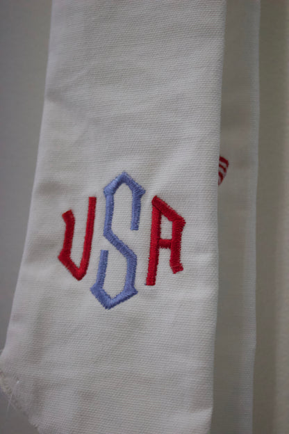 Embroidered Wreath Sashes
