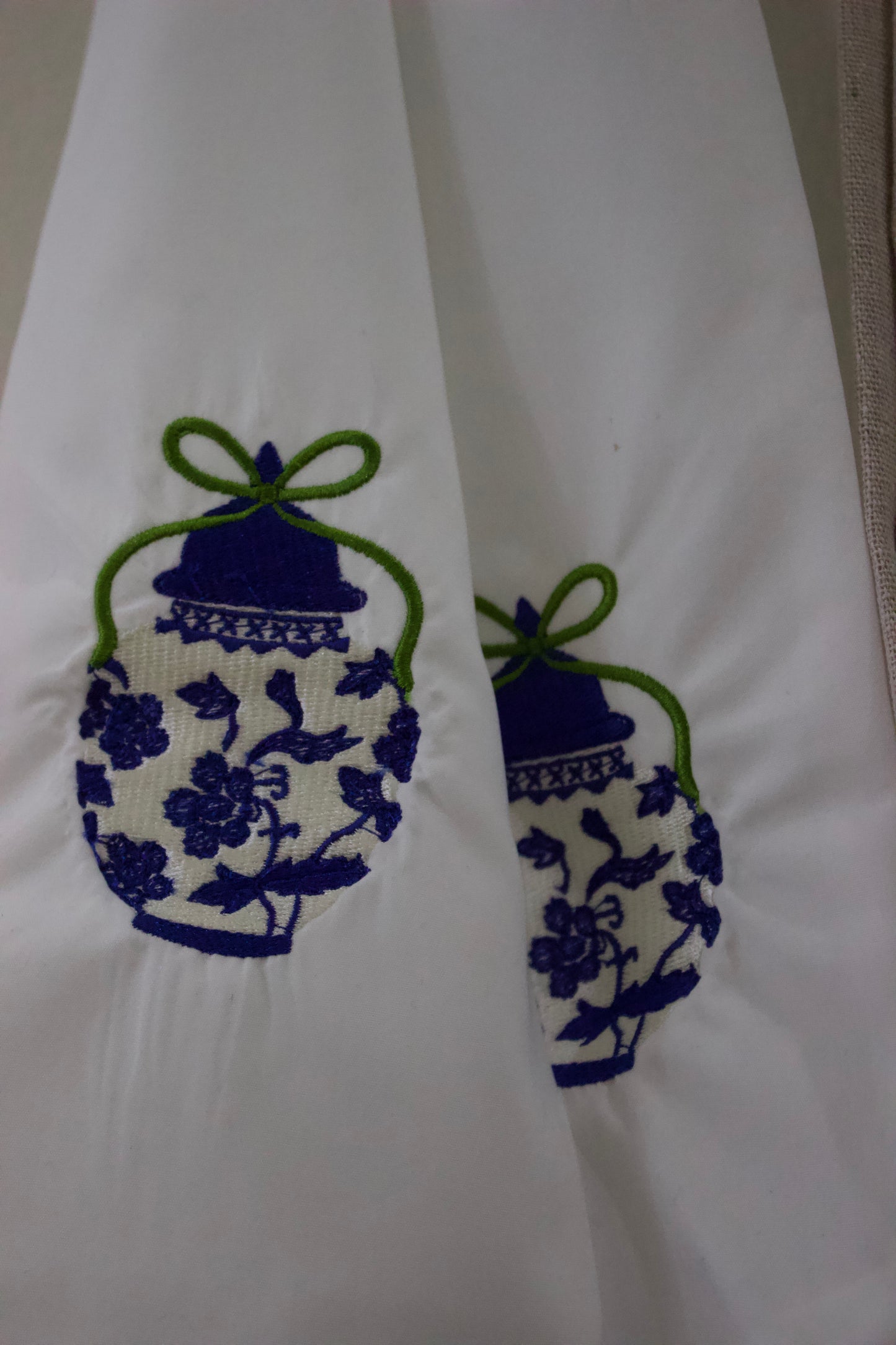 Embroidered Wreath Sashes