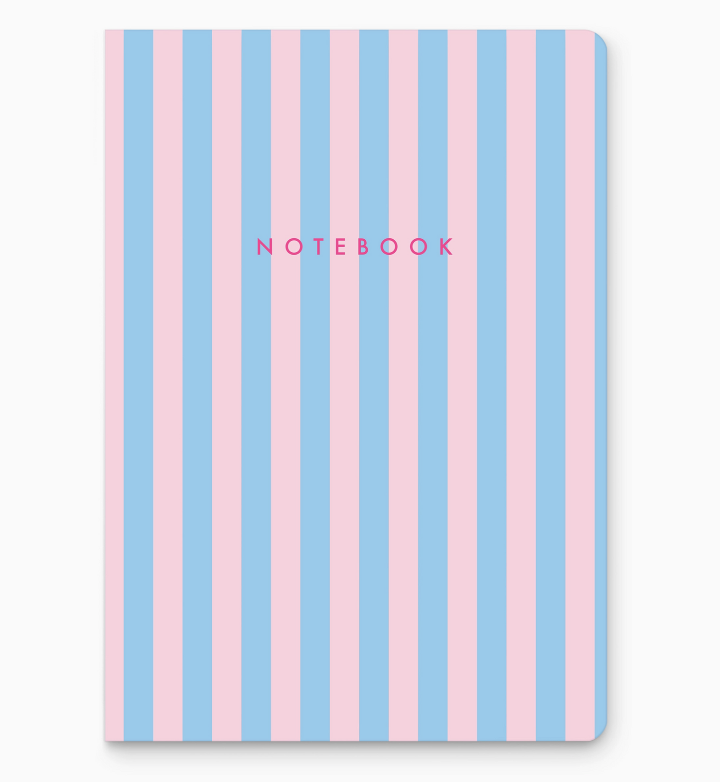 Cotton Candy Stripes Keri Notebook