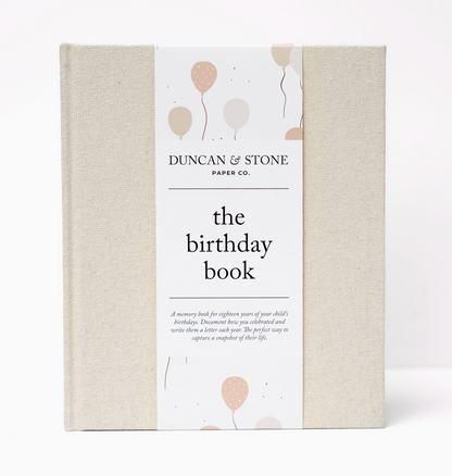 Birthday Memory Book