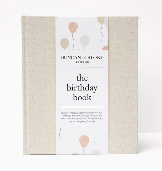 Birthday Memory Book