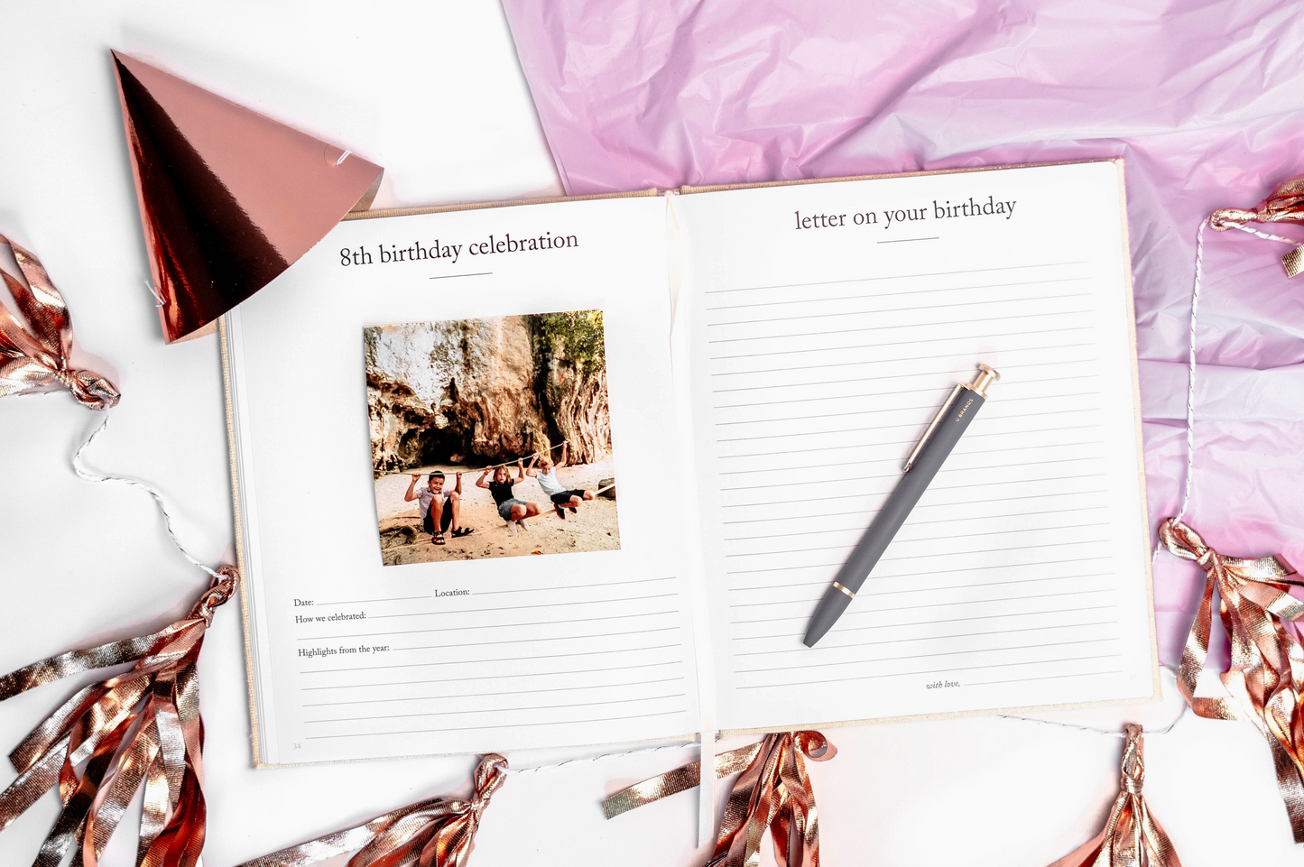 Birthday Memory Book