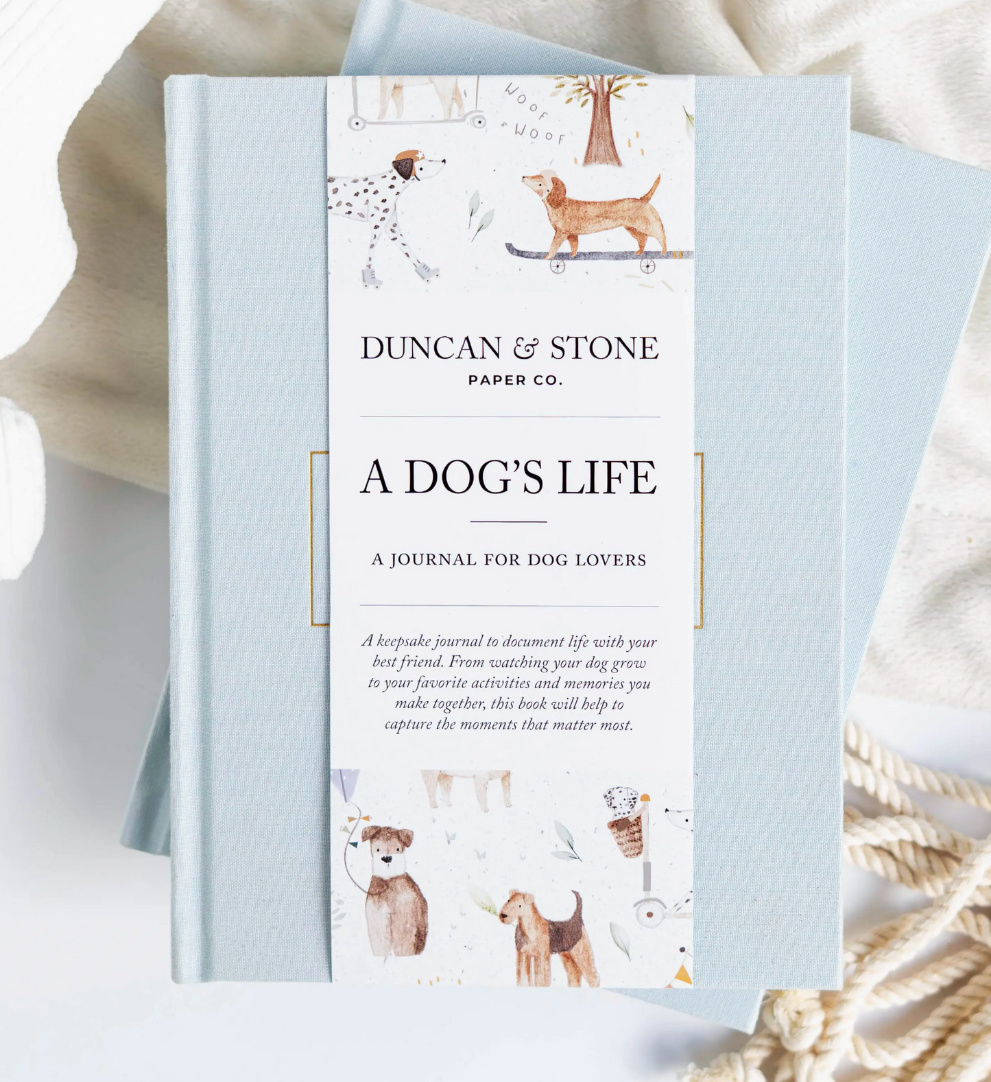 Dog Memory Book and Puppy Keepsake Journal