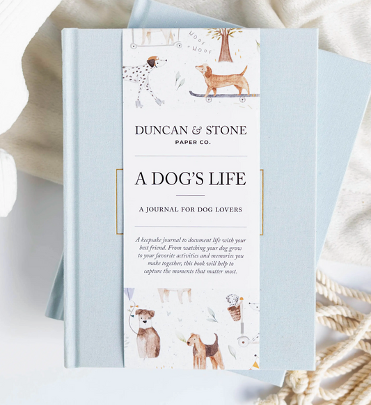Dog Memory Book and Puppy Keepsake Journal