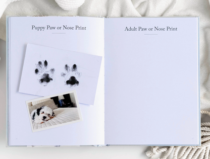 Dog Memory Book and Puppy Keepsake Journal
