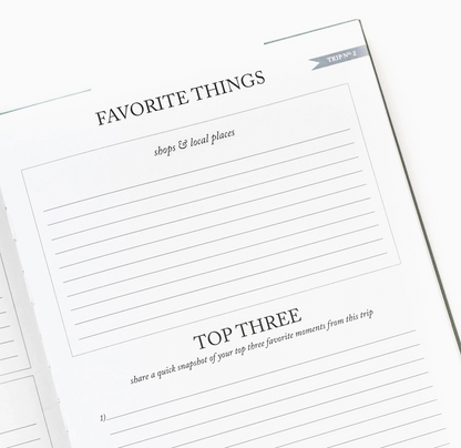 Travel Journal | Adventure Keepsake