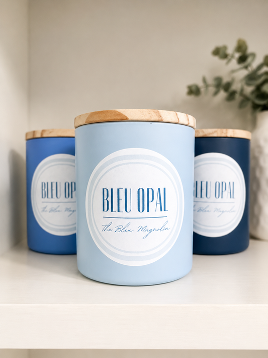Bleu Opal Candle