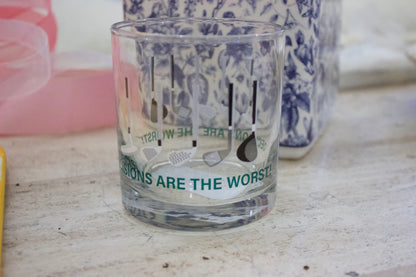 Decisions Are The Worst - Golf Glass